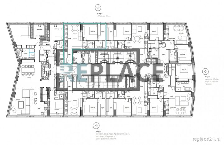 2-комнатная квартира, 59,5 м² — фото 19