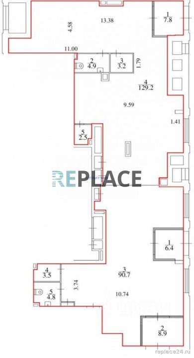 Помещение свободного назначения, 261,9 м² — фото 23
