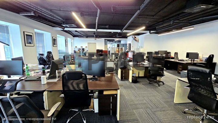 Офис класса B+, 196 м²