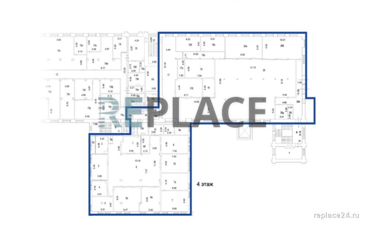 Офис класса B, 1 235 м² — фото 9