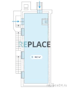 Помещение свободного назначения, 90,7 м² — фото 5
