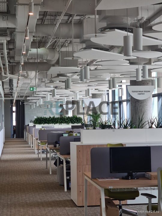 Офис класса A+, 1 673 м²