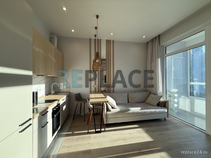 1-комнатная квартира, 43 м²