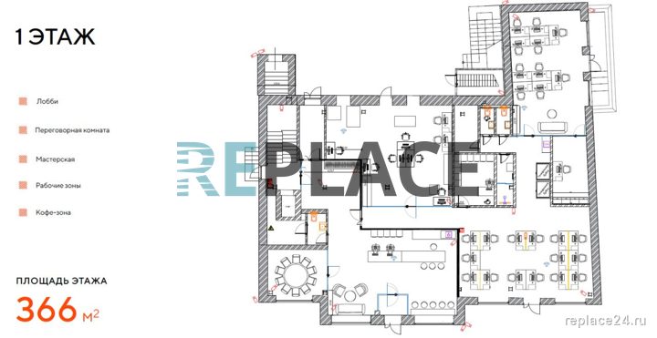 Помещение свободного назначения, 2 100 м² — фото 19