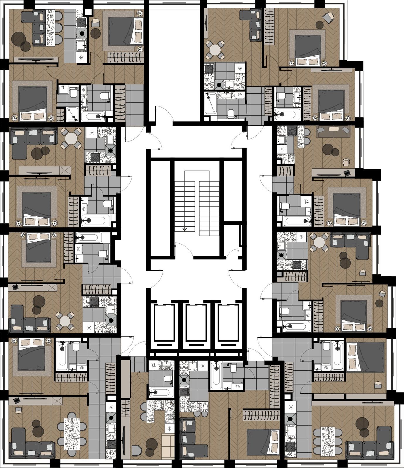 2-комнатная квартира, 36,9 м² — фото 2