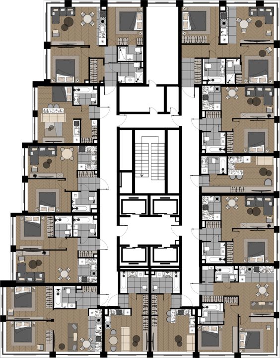 3-комнатная квартира, 55 м² — фото 2