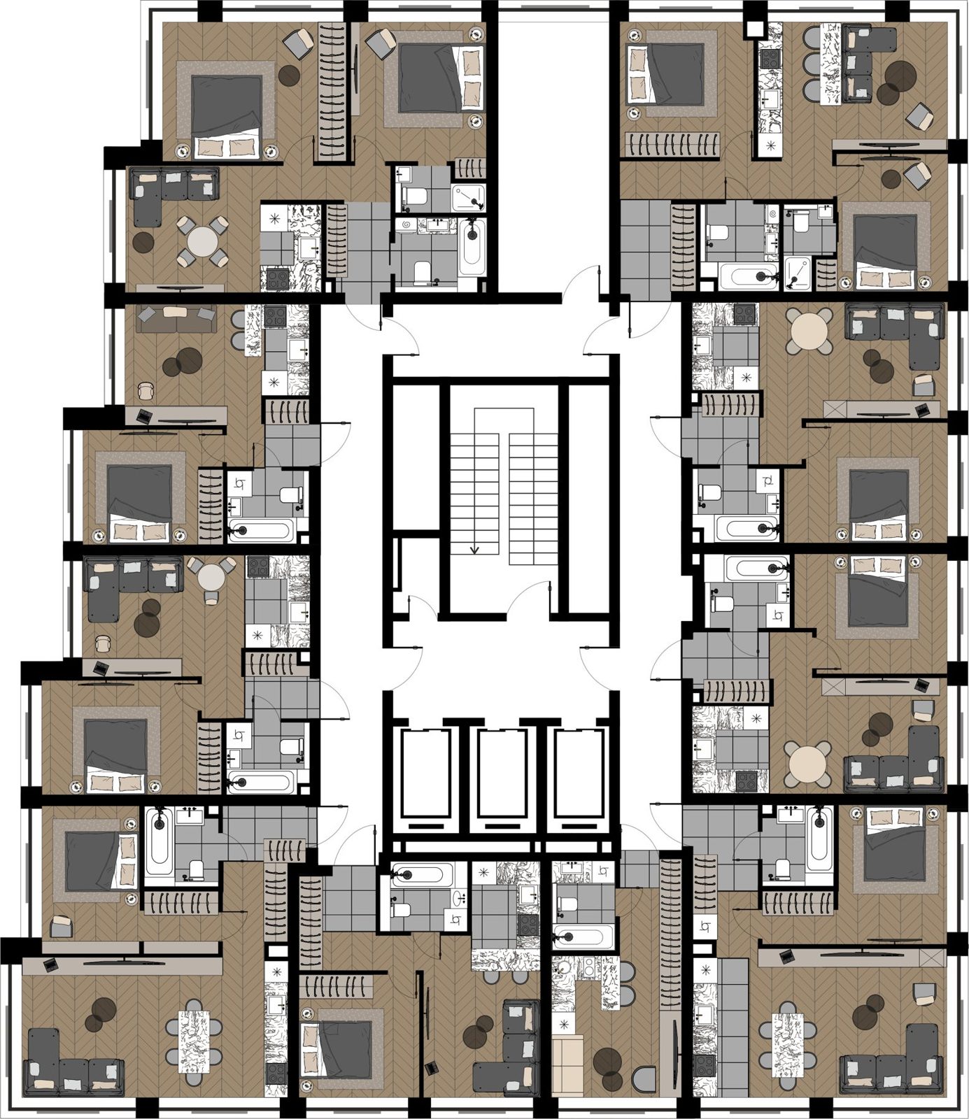 2-комнатная квартира, 46,9 м² — фото 2