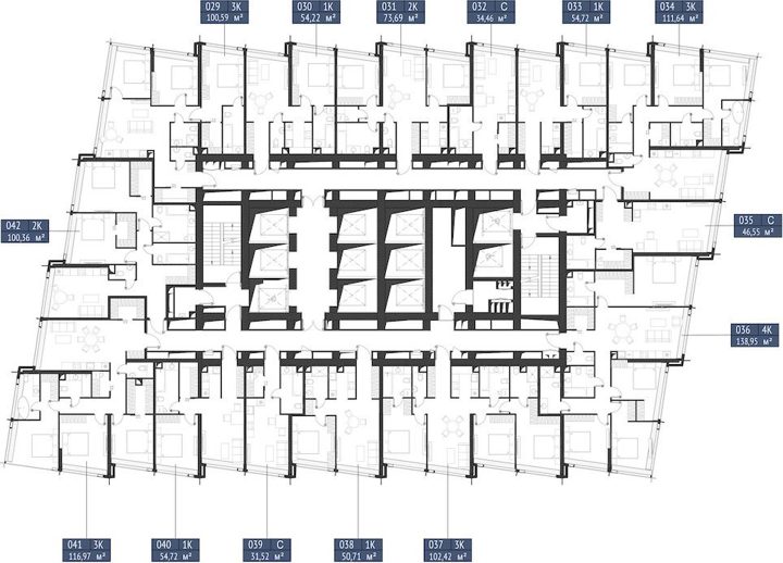 1-комнатная квартира, 46,5 м² — фото 2