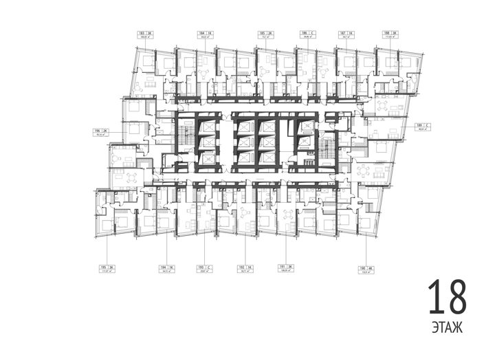 3-комнатная квартира, 100,6 м² — фото 2