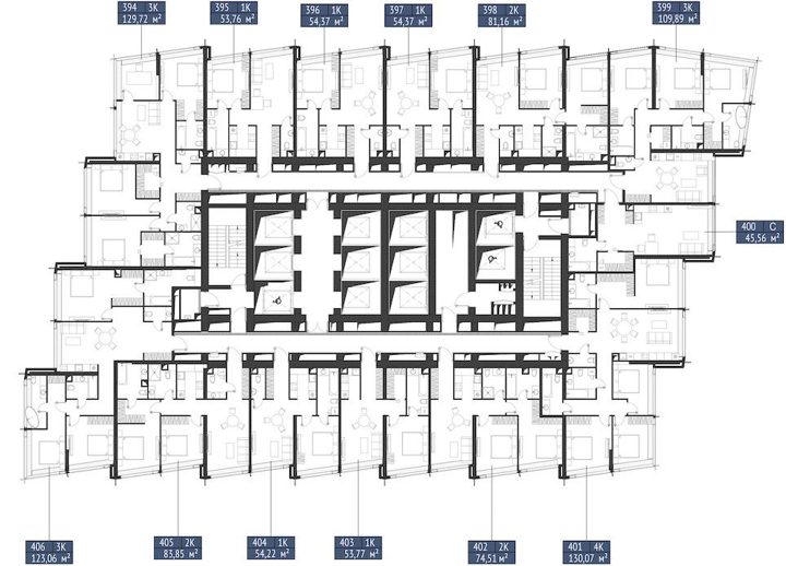 3-комнатная квартира, 123,1 м² — фото 2