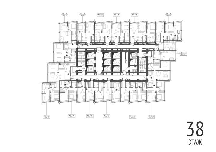 2-комнатная квартира, 83,8 м² — фото 2