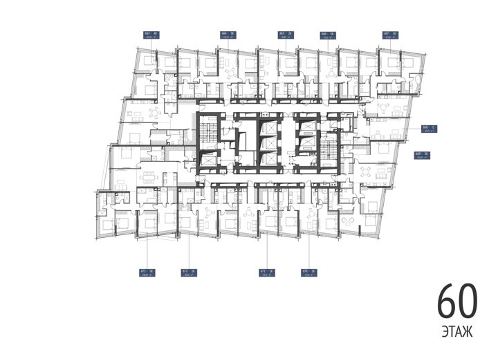 2-комнатная квартира, 82,5 м² — фото 2