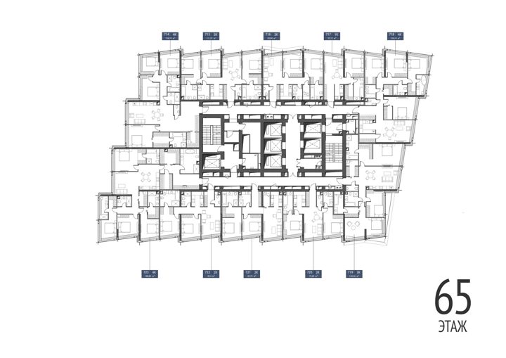 4-комнатная квартира, 154,1 м² — фото 2
