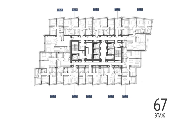 2-комнатная квартира, 83,4 м² — фото 2