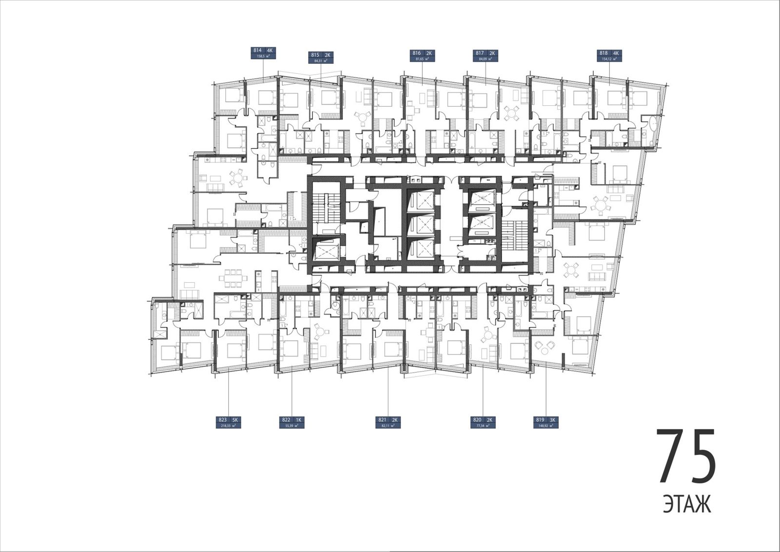 5-комнатная квартира, 218,3 м² — фото 2