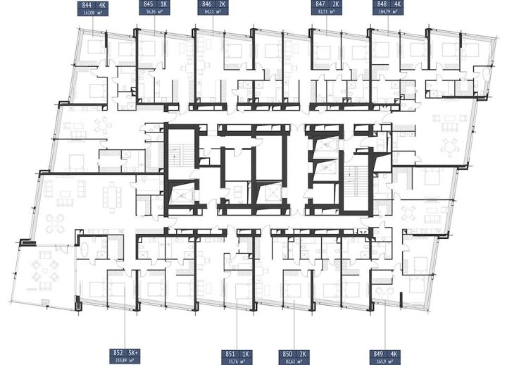 2-комнатная квартира, 82,5 м² — фото 2