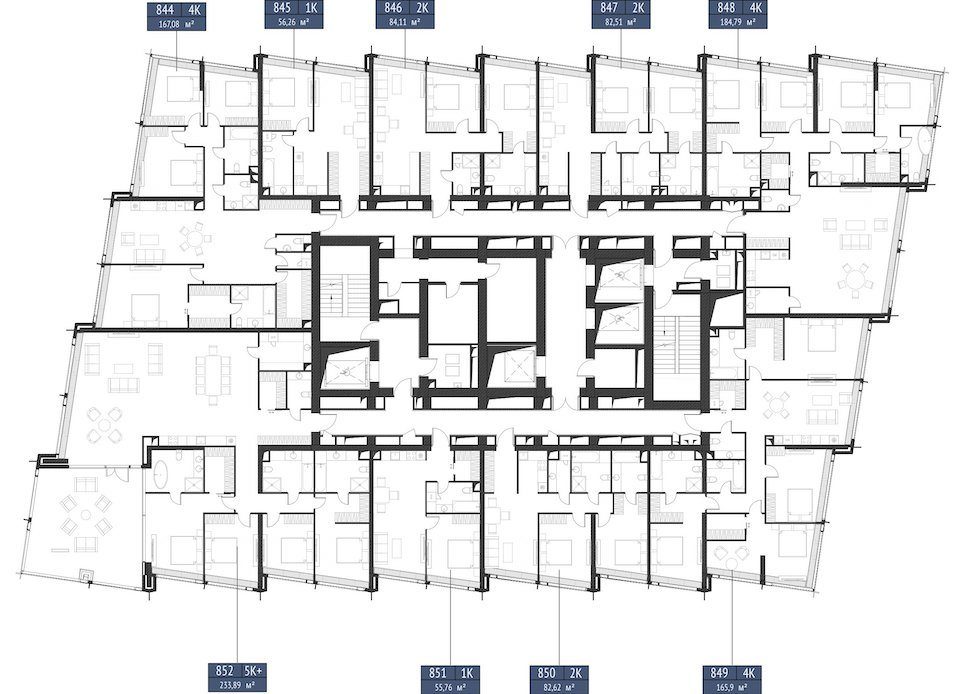 2-комнатная квартира, 82,6 м² — фото 2