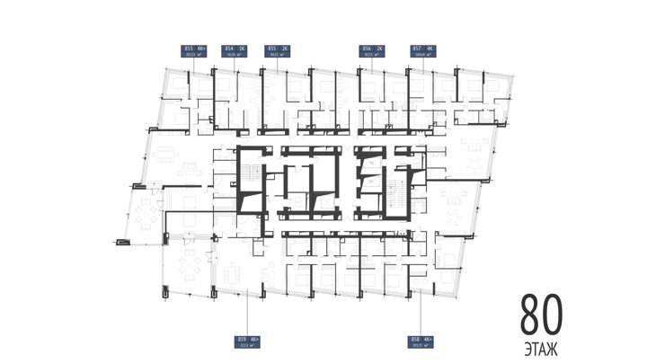 4-комнатная квартира, 238,7 м² — фото 2
