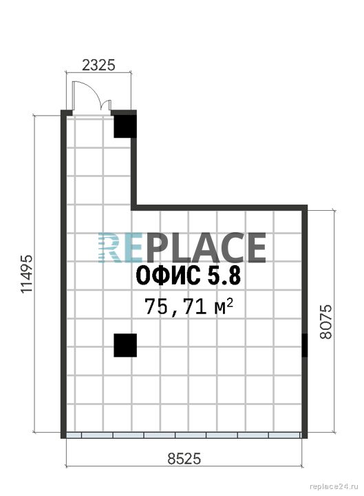 Офис, 75,7 м² — фото 1