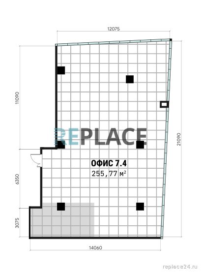 Офис, 255,8 м²