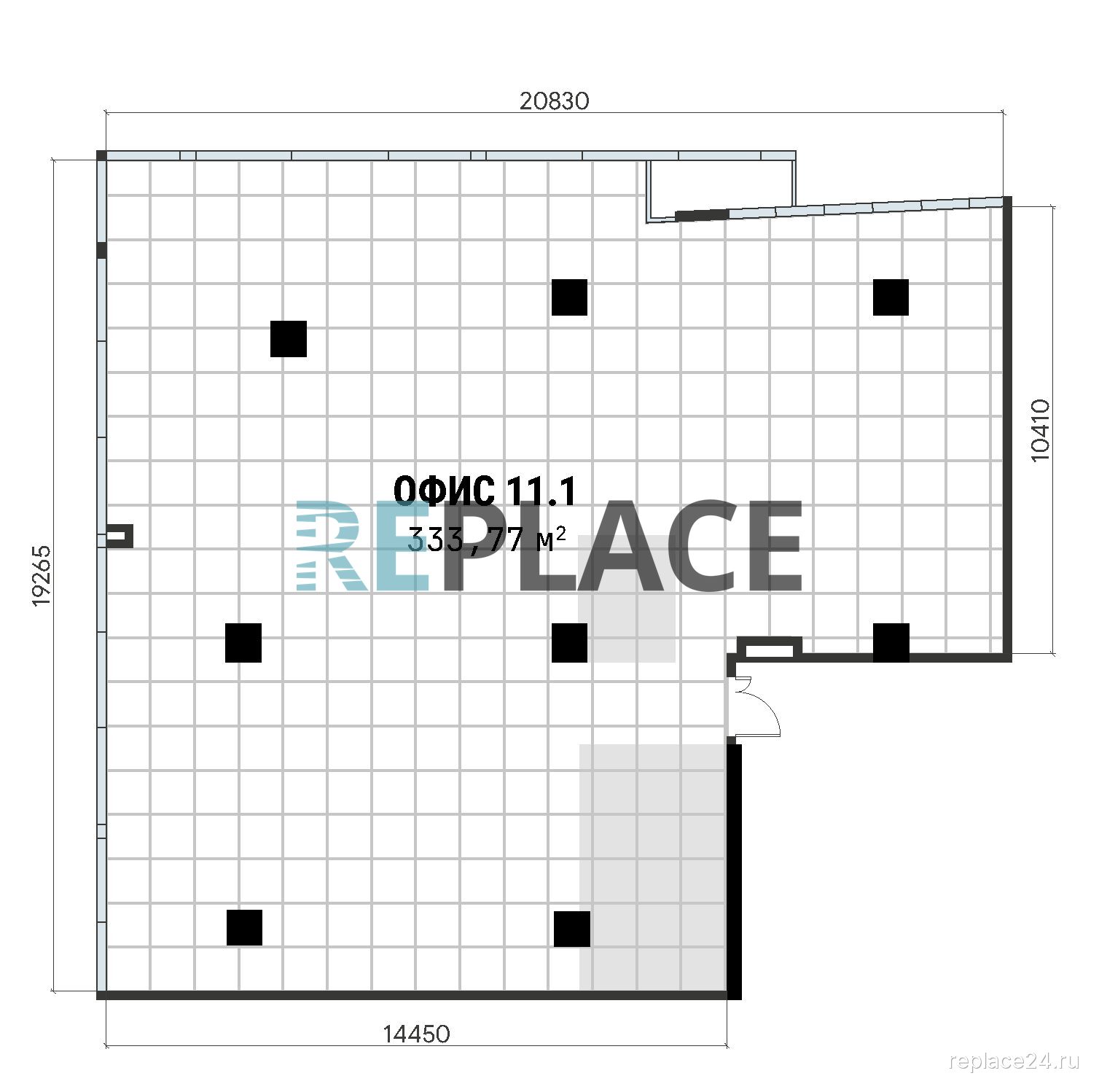 Офис, 333,8 м²