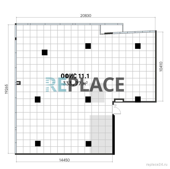 Офис, 333,8 м²