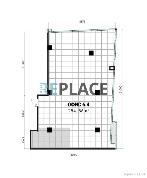 Офис, 254,6 м²