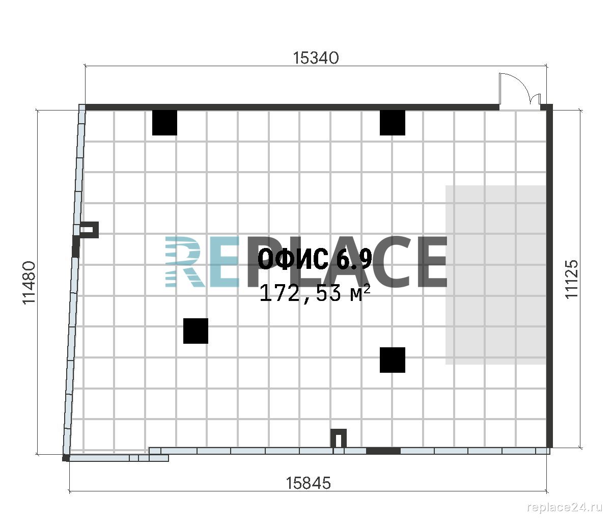 Офис, 172,5 м²