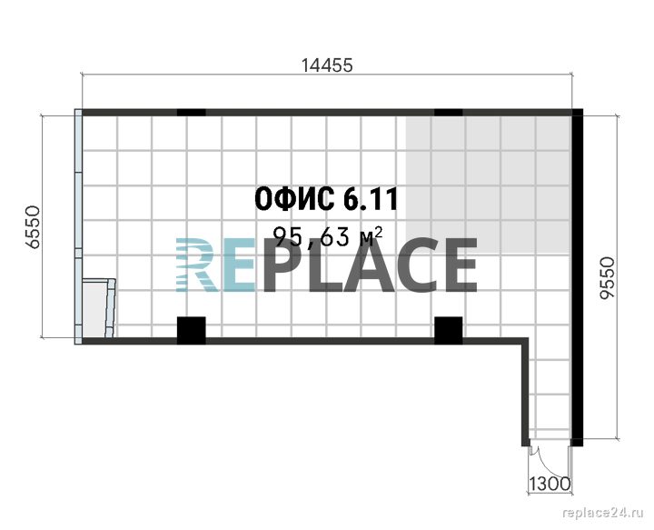 Офис, 95,6 м² — фото 1