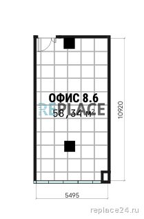 Офис, 58,3 м² — фото 1