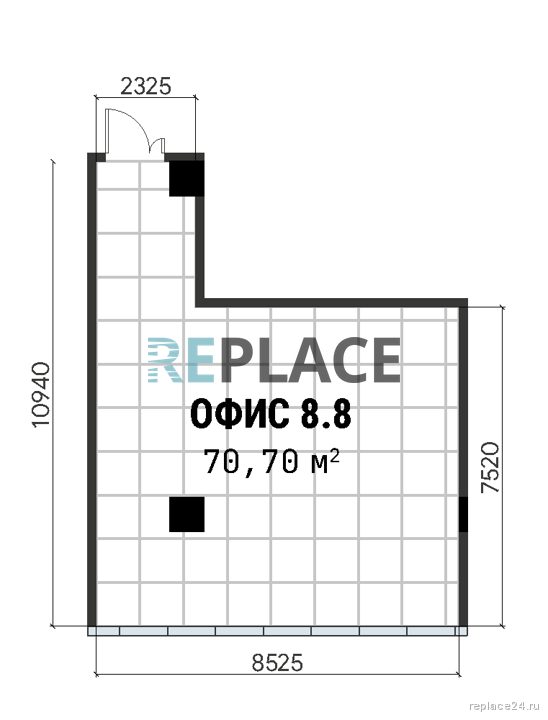 Офис, 70,7 м²