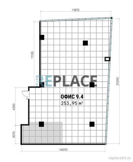 Офис, 253,9 м²