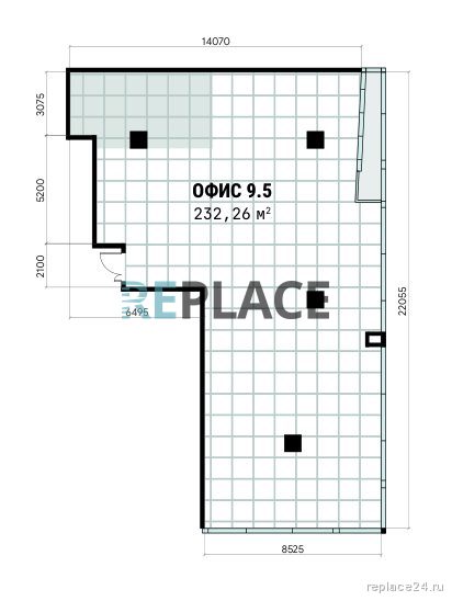 Офис, 232,3 м²