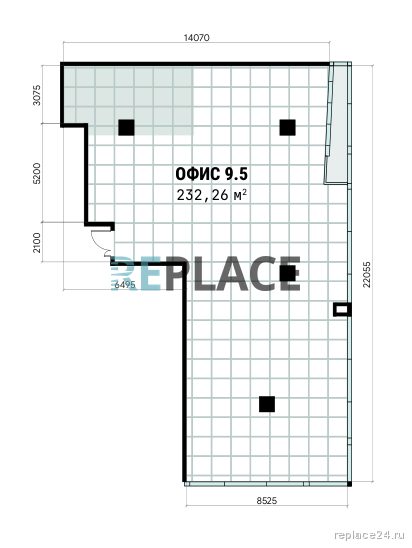 Офис, 232,3 м²