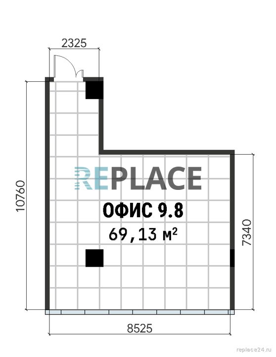 Офис, 69,1 м²