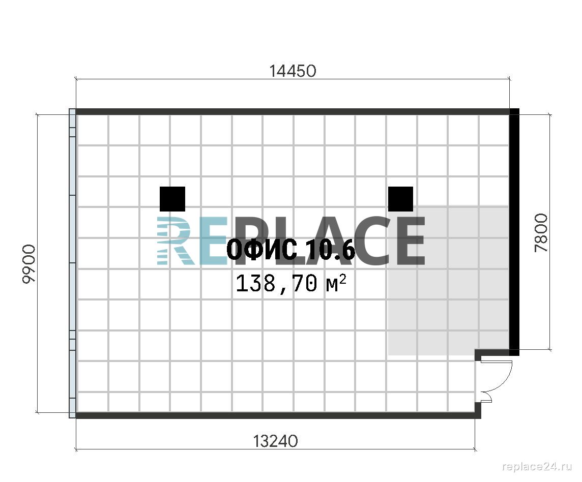 Офис, 138,7 м²