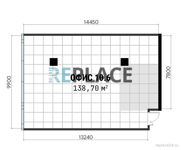 Офис, 138,7 м²