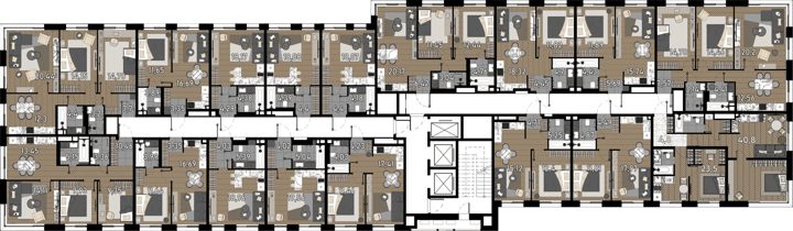 Апартаменты-студия, 23,5 м² — фото 3
