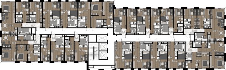 Апартаменты-студия, 14 м² — фото 4