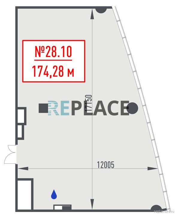 Офис, 174,3 м² — фото 1