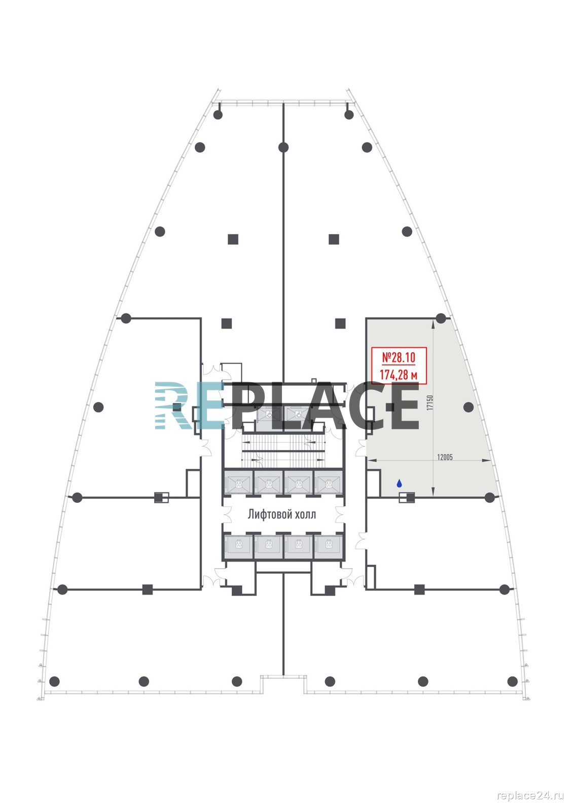 Офис, 174,3 м² — фото 2