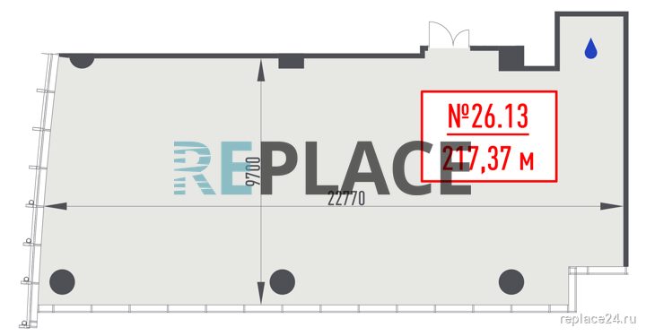 Офис, 217,4 м²