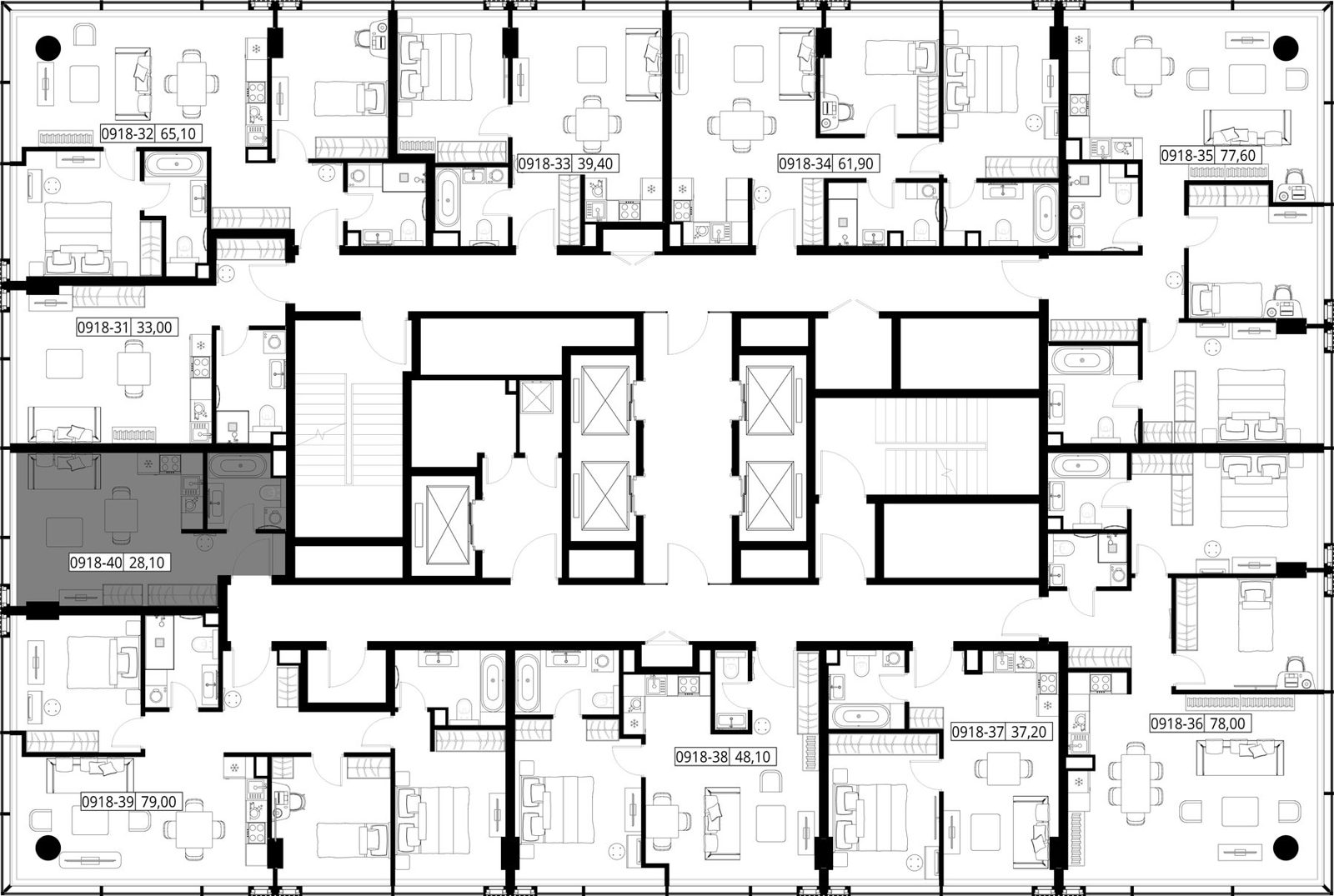 Квартира-студия, 28,1 м² — фото 2