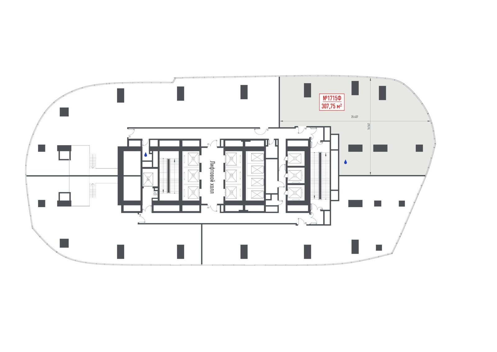 Офис класса A+, 307,8 м² — фото 2