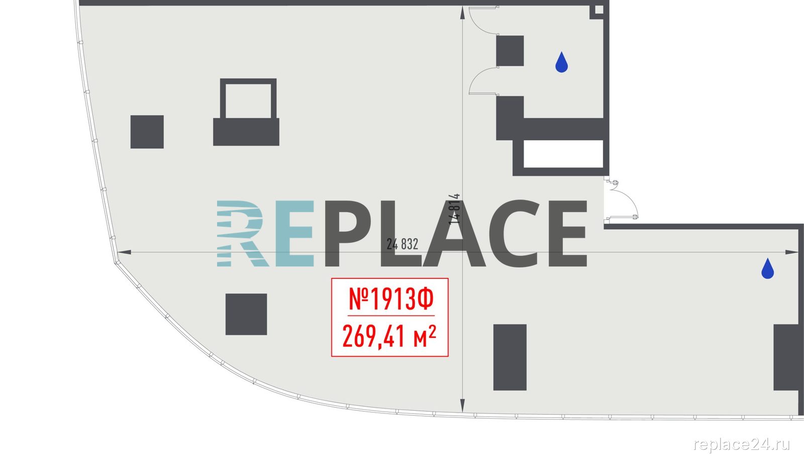 Офис, 269,4 м²