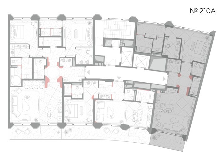 1-комнатная квартира, 95,8 м² — фото 2