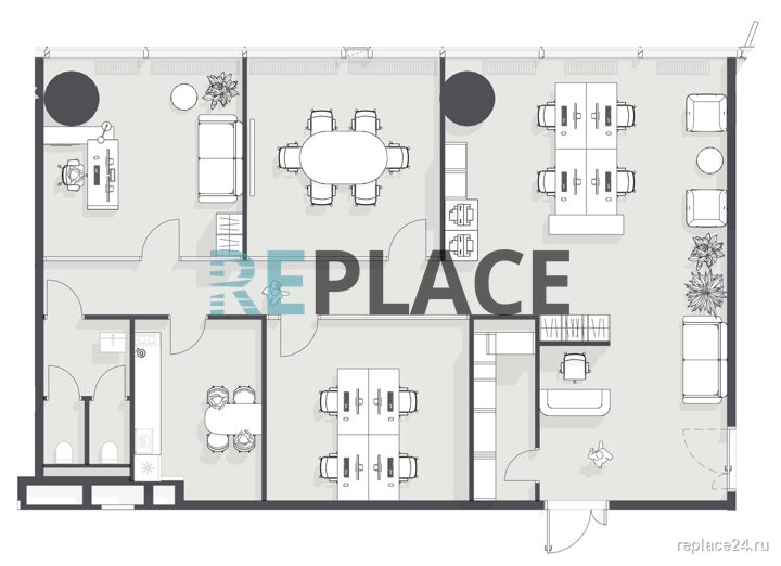 Офис, 152,5 м²