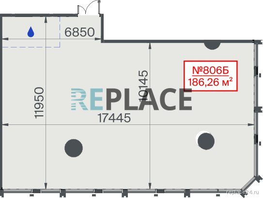 Офис, 186,3 м²