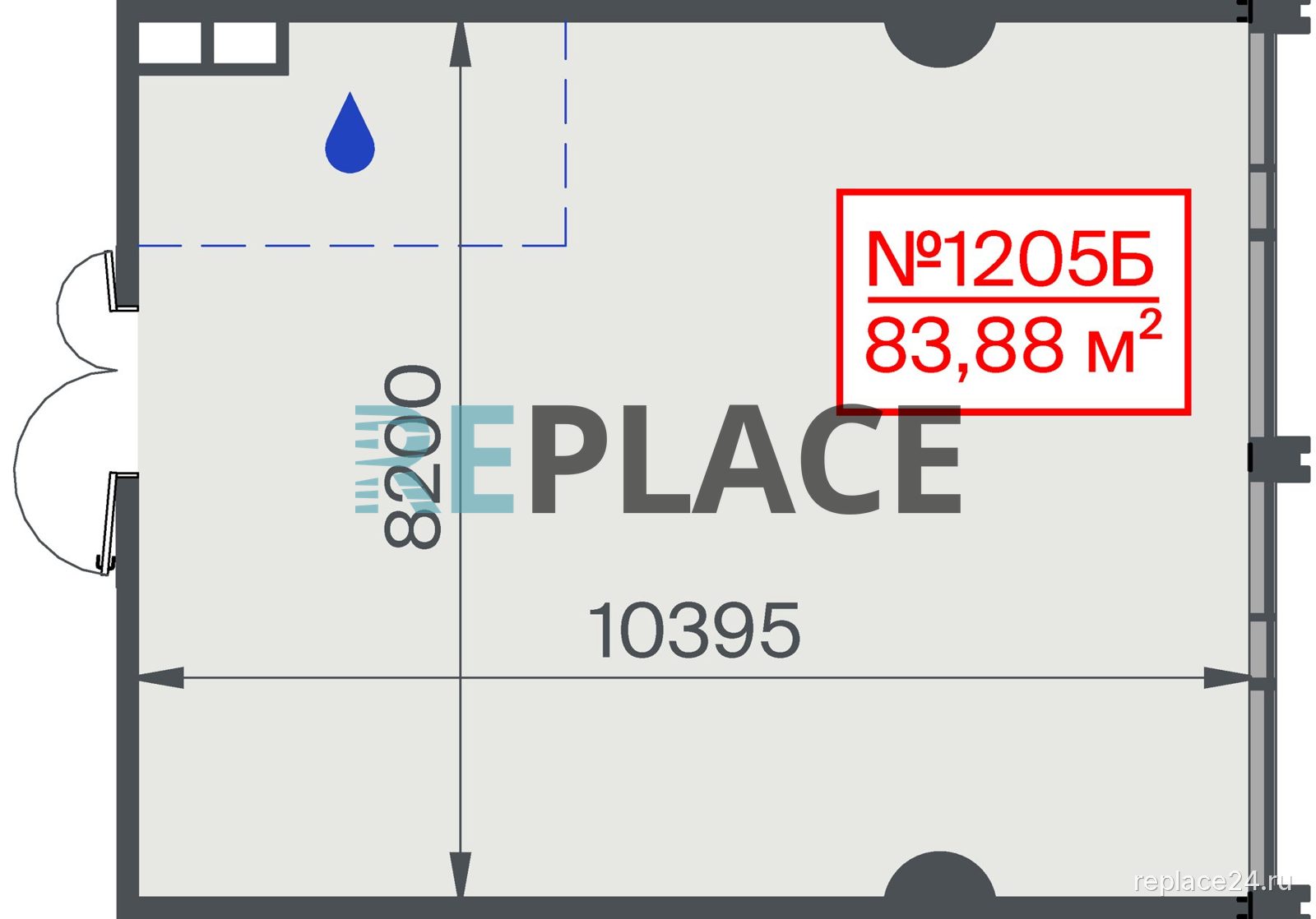 Офис, 84 м²