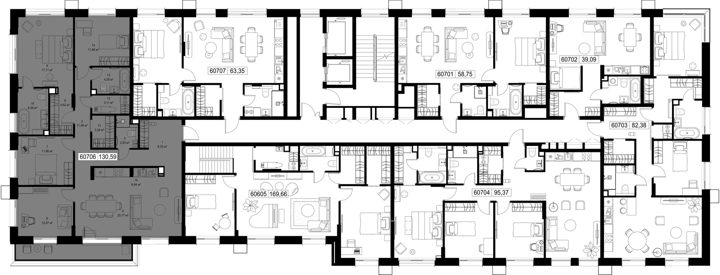 4-комнатная квартира, 130,6 м² — фото 2